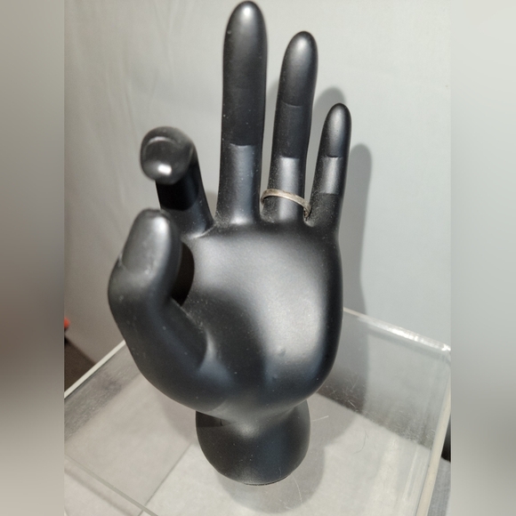 Vintage Flower ring 925 Sterling Silver size 7 - Picture 9 of 12